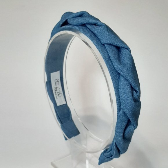 Braided headband for women, Wide hair hoop. - Picture 6 of 9